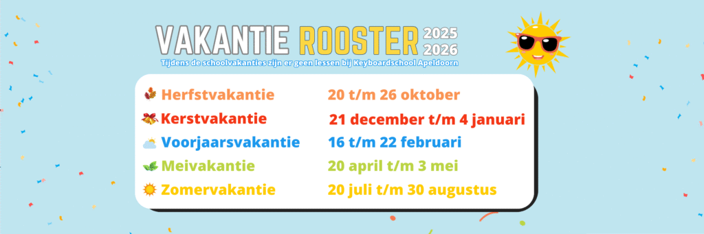 Vakantierooster